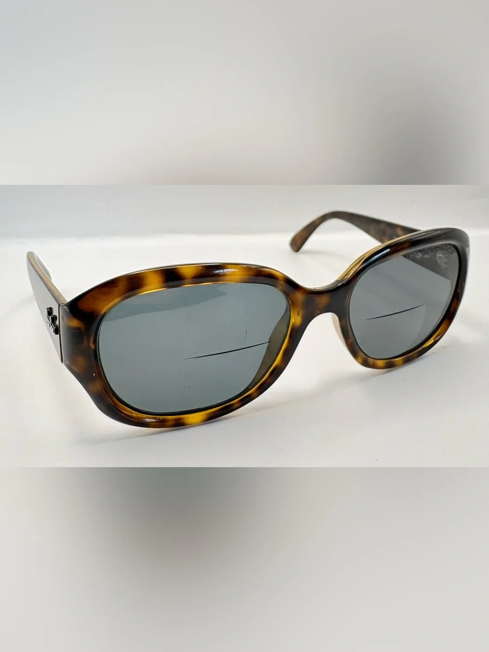 Ray Ban Tortoise Oval Sunglasses Frames Only Italy